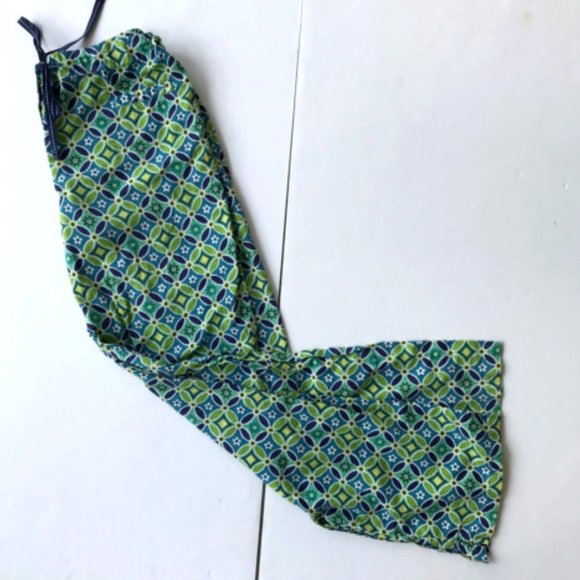 Vera Bradley Daisy Daisy Lounge Pants Extra Small Convertible Legs Pajam… - Picture 1 of 12